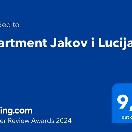 Апартаменты Jakov I Lucija